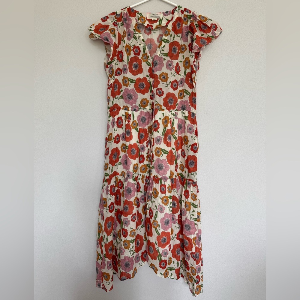 NEW NWOT TROVATA trovata kristi dress in POPPY Small - Picture 5 of 10
